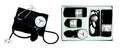 Ricambio bracciale obeso p-50/p-100/p-130 colore nero