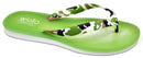 Infradito gelato uomo con plantare gel camouflage/lime 44/45 1 paio