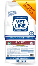 Vet line adulti bufalo taglia piccola 12,5 kg