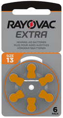 Batteria modello 13 per amplificatore acustico 6 pezzi