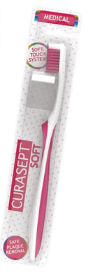 Spazzolino curasept soft medical magenta