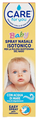 Spray nasale isotonico baby care for you 100 ml
