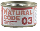 Natural code 03 pollo e salmone