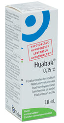 Hyabak 0,15% soluzione oftalmica 10 ml