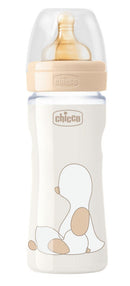 Chicco biberon original 250ml touch regular unisex con tettarella in caucciu'