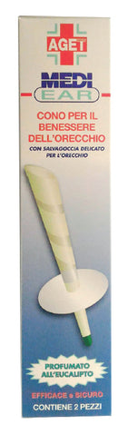 Medi ear cono per il benessere dell'orecchio 2 pezzi