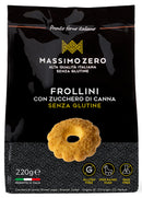 Massimo zero frollini zucchero di canna 220 g