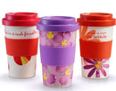 Bamboo mug watercolor coccinelle 1 pezzo