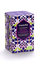 Infuso in filtro mirtillo e sambuco bio 1 pezzo