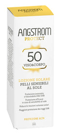 Angstrom lozione pelli sensibili spf50 100 ml