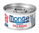 Monge cat monoproteico solo manzo sfilaccetti 80 g