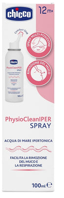 Chicco physioclean soluzione ipertonica spray 100 ml