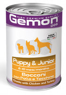 Gemon junior bocconi pollo tacchino 415 g