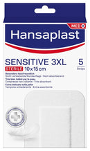 Hansaplast sensitive 3xl 10x15cm 5 pezzi
