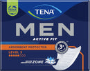 Assorbente incontinenza leggera tena men livello 3 duopack 2 x 8 pezzi