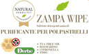 Natural derma pet salviette zampawipe 15 pezzi