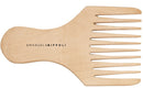 Pettine afro in legno