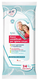 Panni umidificati per igiene anziani 24 pezzi