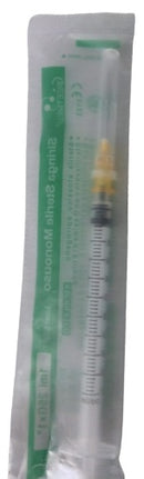 Greetmed siringa monouso sterile con cono luer in 3 parti con ago 1 ml gauge 25 1 pezzo
