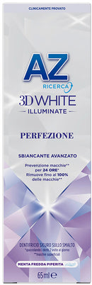 Az 3d white illuminante perfezione sbiancante avanzato dentifricio 50 ml