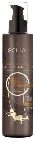 Ischia eau thermale olio corpo superabbronzante 200 ml
