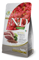 N&d quinoa cat duck brocolli & asparagus neutered adult 300 g