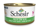 Schesir cat kitten pollo aloe 85g