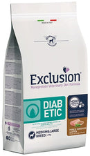 Exclusion monoprotein veterinary diet formula diabetic pork&sorghum and pea medium 2 kg