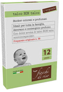 Fiocchi di riso talco non talco cerotti 12 pezzi