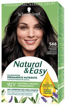 Schwarzkopf natural & easy colorazione 566 castano cenere