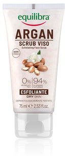 Equilibra argan scrub viso esfoliante 75 ml