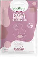Equilibra rosa ialuronica maschera viso idratante 1 pezzo