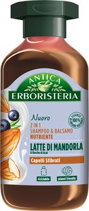Antica erboristeria 2in1 shampoo latte di mandorla 225 ml