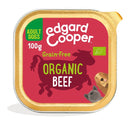 Edgard&cooper dog e adult organic beef 100 g