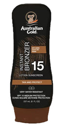 Australian gold instant bronzer lotion spf30 237 ml