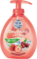 Fresh & clean sapone liquido gel di frutta idratante 300 ml