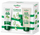 Equilibra kit corpo aloe lenitivo idratante 1 dermo gel 150 ml + 1 dermo doccia 150 ml