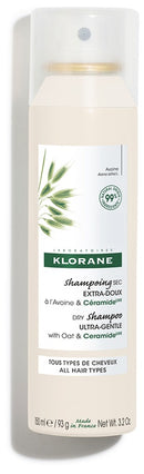 Klorane shampoo secco extra delicato avena&ceramide tutti i tipi di capelli spray 150 ml