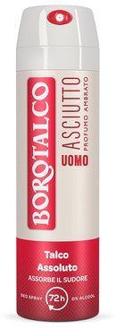 Borotalco men deo spray asciutto ambra 150 ml