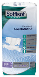 Pannolino mutandina air dry soffisof maxi xxxl 15 pezzi
