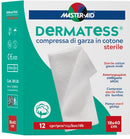 Garza idrofila dermatess cotone 18x40 12 pezzi