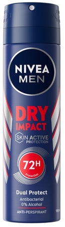 Nivea men deo dry impact spray 150 ml