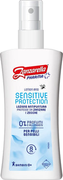 Zanzarella lozione sensitive protection 100 ml