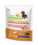 Natural trainer dog small & toy adult maiale 800 g senza glutine