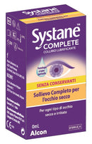 Collirio lubrificante systane complete senza conservanti 10 ml