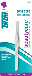 Trim 5-29 pinzette punta obliqua
