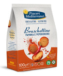 Piaceri mediterranei bruschettine paprika e peperoncino 100 g
