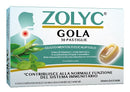 Zolyc gola mentolo eucaliptolo 30 pastiglie con edulcorante senza zuccheri senza glutine naturalmente privo di lattosio