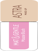 Astra mat & gentle mousse blush 01
