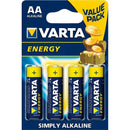 VARTA ENERGY STILO X 4 ALCALINA